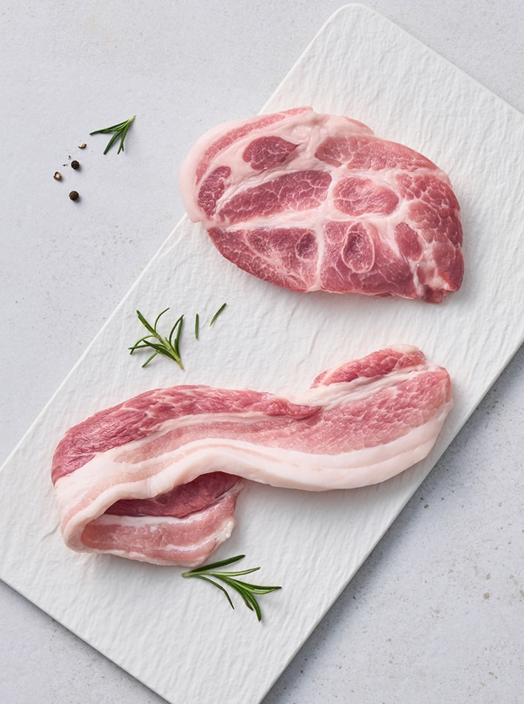 [하이포크] 한돈 삼겹살 목살 세트 400g